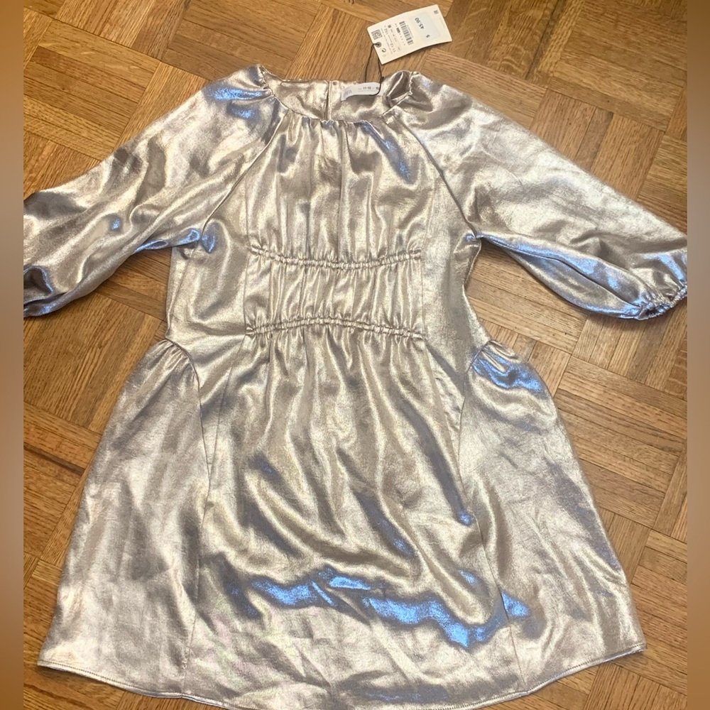 Silver dress